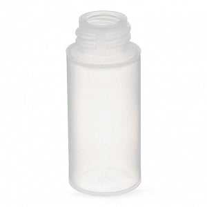 DWK Wheaton White Plastic 3 mL Dropper Bottle - BOTTLE, DROPPING, LDPE, NATURAL, 6ML - W242822