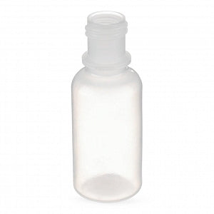 DWK Wheaton White Plastic 3 mL Dropper Bottle - BOTTLE, DROPPING, LDPE, NATURAL, 15ML - W242825A