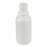 DWK Wheaton White Plastic 3 mL Dropper Bottle - BOTTLE, DROPPING, LDPE, WHITE, 15ML - W242835-A