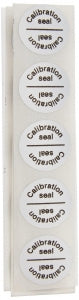 DWK Life Sciences Wheaton Service Calibration Sticker - SERVICE CALIB STICKER, BTLTP DIS 525, 530 - W844134