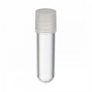 DWK Life Sciences Wheaton CryoElite NAT Caps - CryoElite Nonsterile Polypropylene Cryogenic Vial, Natural Color External Screw Cap, No Writing Patch, 2 mL Capacity - W985851