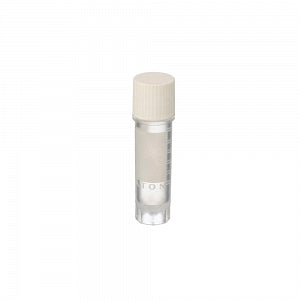 DWK Life Sciences Wheaton CryoElite Cap - CryoElite Sterile Polypropylene Cryogenic Vial, White External Screw Cap, Writing Patch, 2 mL Capacity - W985863-100