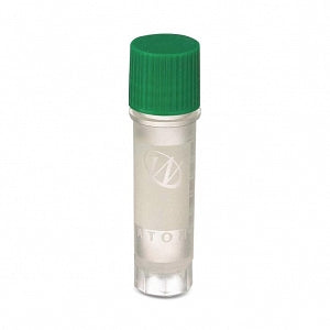 DWK Life Sciences Wheaton CryoElite Cap - CryoElite Sterile Polypropylene Cryogenic Vial, Green External Screw Cap, Writing Patch, 2 mL Capacity - W985867