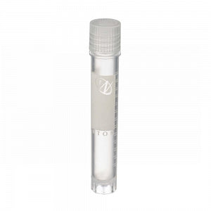 DWK Life Sciences Wheaton CryoElite NAT Caps - Sterile Polypropylene Cryogenic Vial, Natural Color External Screw Cap, Writing Patch, 4 mL - W985870