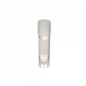 DWK Life Sciences Wheaton CryoElite NAT Caps - Sterile Polypropylene Cryogenic Vial, Natural Color External Screw Cap, Writing Patch, 2 mL Capacity - W985872-100