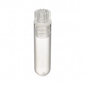 DWK Life Sciences Wheaton CryoElite NAT Caps - CryoElite Nonsterile Polypropylene Cryogenic Vial, Natural Color Internal Screw Cap, Writing Patch, 2 mL Capacity - W985901