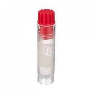 DWK Life Sciences Wheaton CryoElite Cap - CryoElite Sterile Polypropylene Cryogenic Vial, Red Internal Screw Cap, Writing Patch, 2 mL Capacity - W985917