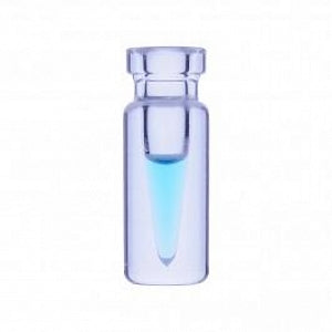 DWK Wheaton V Vial w/Crimp Top Finish: No Closures - VIAL, GLASS, CLR, CON-V, CRIMP FINISH, 0.1ML - W986211NG