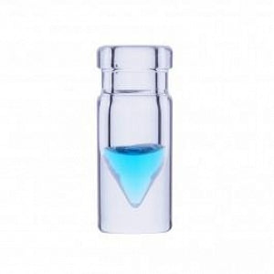 DWK Wheaton V Vial w/Crimp Top Finish: No Closures - VIAL, GLASS, CLR, CON-V, CRIMP FINISH, 0.3ML - W986213NG