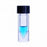 DWK Wheaton V Vial with Solid-Top Screw Cap: Clear - VIAL, GLASS, CLEAR, CON-V, 13-425, W/CAP, 1ML - W986254NG