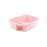 Wash Basin with Built-in Soap Dish Rectangle 7qt - Dusty Rose