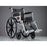 Wheelchair with Permanent Full Arm 18" with Fixed Footrest - 250lb Weight Capacity