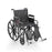 Wheelchair with Removable Arm and Elevating Legrest 20" - 300lb Weight Capacity