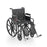 Wheelchair with Removable Arm and Swingaway Detachable Footrest 28" - 600lb Weight Capacity