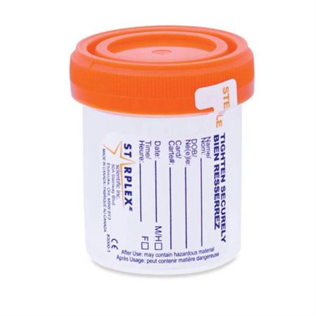 Wide Mouth Urine Cups 120mL