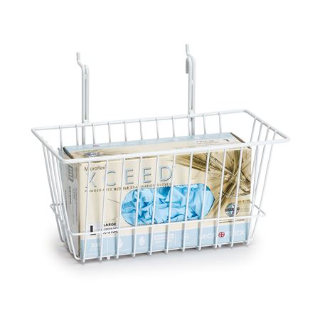 Wire Basket with Hangers 12"W x 6"D x 6"H