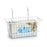 Wire Basket with Hangers 12"W x 12"D x 4"H