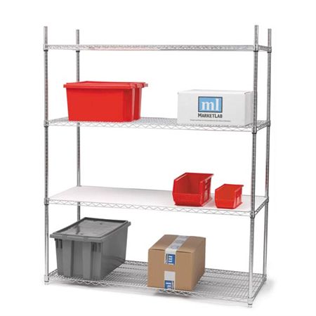 4-Shelf Starter Unit 72"W x 24"D x 72"H