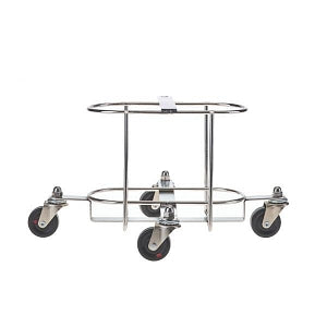 Amsino RECEPTAL Tandem Floor Stand - Tandem Floor Stand, Receptal, Stainless Steel - 43432-01