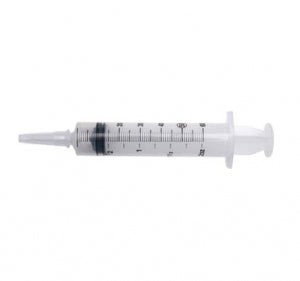 Amsino Tip Protector Flat Top Catheter Irrigation Syringe - Flat-Top Irrigation Syringe, 60 cc - AS115