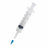 Amsino International AMSure Flat-Top Piston Syringe - AMSure 60 mL Flat-Top Pole-Irrigation Piston Syringe with Catheter Tip - AS116