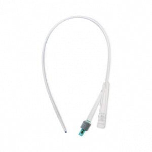 Amsino Medical 2-Way 100% Silicone Foley Catheters - Foley Catheter, 100% Silicone, 14 Fr, 5 cc - AS41014S