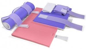 Xodus Medical Pink Pad Trendelenburg Positioning Kit - Patient Positioner with Head Slot, Visco Topper and Arm Protectors - 40581