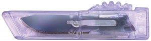 Xodus Medical Safety Cartridge Scalpels - Safety Scalpels, Reusable, Carbon Steel, Sterile, Purple Cartridge, #10 - 90101