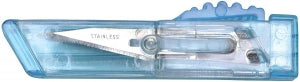 Xodus Medical Safety Cartridge Scalpels - Safety Scalpel, Reusable, Stainless Steel, Sterile, Blue Cartridge, #11 - 90110