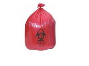 Xpedx Biohazard Trash Bags - Biohazard Bags, 24" x 32", 12-16 gal. - 5245532