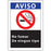 Zing Enterprises LLC No Smoking Labels in Spanish - DECAL, AVISO NO FUMAR NO SMOKING, 7X5, - 1833D