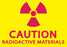 Zing Enterprises LLC Caution Radioactive Materials - LABEL, CAUTION RADIATN MATERIALS, 5X7, SA - 1928S