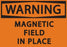 Zing Enterprises LLC Magnetic Field Sign - SIGN, WARNING MAGNETIC FIELD, 7X10, PL - 1938