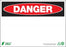 Zing Enterprises LLC Blank Danger Signs - SIGN, DANGER, BLANK, 10X14, AL - 2088A