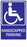 Zing Enterprises LLC Handicapped Parking Signs - SIGN, HANDICAPPED PARKING W/PIC, 12X18 - 2196