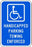 Zing Enterprises LLC Handicapped Parking Signs - SIGN, HANDICAP PRKNG TWING ENFORCED W/PIC - 2209