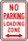 Zing Enterprises LLC Loading Zone No Parking Signs - SIGN, NO PRKNG LOADING ZONE, 12X18 R-L ARW - 2279