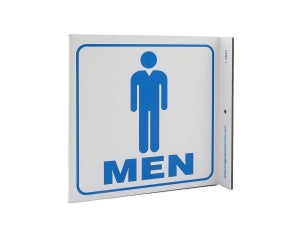 Zing Enterprises LLC Restroom V and L Projecting Signs - SIGN, RESTROOM, MEN L - 2533