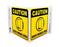 Zing Enterprises LLC Caution Door Swings Open V and L Projecting Signs - SIGN, CAUTION DOOR SWINGS OPEN V, 7 X 12 - 2590