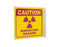 Zing Enterprises LLC Radiation V and L Projecting Signs - SIGN, RADIATION HAZARD L - 2607