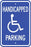 Zing Enterprises LLC Handicapped Parking Signs - SIGN, HANDICAPPED PARKING - 2681