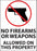 Zing Enterprises LLC No Firearms Allowed Decals - DECAL, NO FIREARMS ALLOW, 5X7, 2PK - 2763