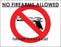 Zing Enterprises LLC Arizona No Firearms Allowed Signs - SIGN, CONCEALED CARRY, ARIZONA, 10X14, AL - 2800A