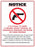 Zing Enterprises LLC Ohio No Concealed Weapons Signs - SIGN, CONCEALED CARRY, OHIO, 14X10, AL - 2805A