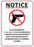 Zing Enterprises LLC Tennessee No Concealed Weapons Signs - SIGN, CONCEALED CRRY, TENNESSEE, 14X10, PL - 2807