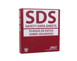 Zing Enterprises LLC SDS Binders - BINDER, SDS, 1.5IN, BILINGUAL - 6033