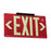 Zing Photoluminescent Glow Exit Signs - SIGN, EXIT, RED, GLOW, SINGLE-SIDED, I / O - 7407