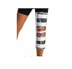 Zimme Foam Straight Knee Immobilizers - Straight Foam Knee Immobilizer, 16" Long, Size L - 00187660516