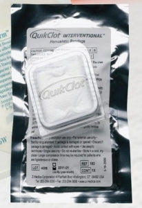 Z-Medica QuikClot Interventional Hemostatic Bandage - DBD-BANDAGE, QUICKCLOT INTERVENTIONAL, W/S - 188