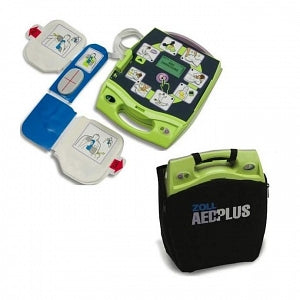 Zoll Medical Corporation Zoll AED Plus Defibrillators - Zoll AED Plus with ECG Display, CPR-D PADZ and Soft Carrying Case - 22800810102011010